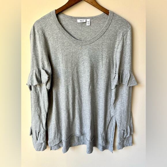 Wilt Long Sleeve Tunic w/ Twisted Ruffle Top (size S) - Picture 4 of 7